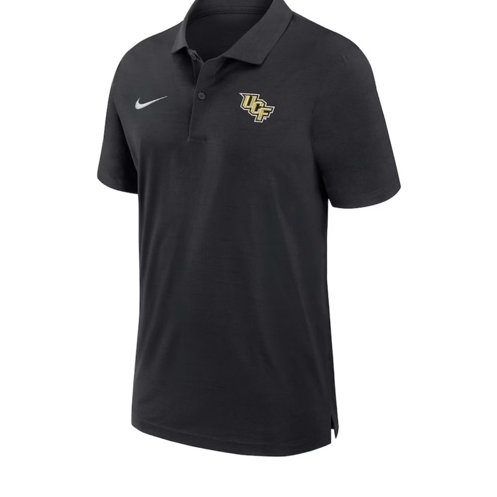 Nike Black Polo Shirt with UCF Emblem